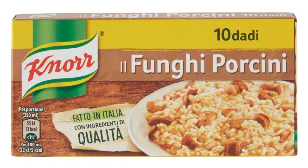 KNORR IL FUNGHI PORCINI 10 DADI 100 G