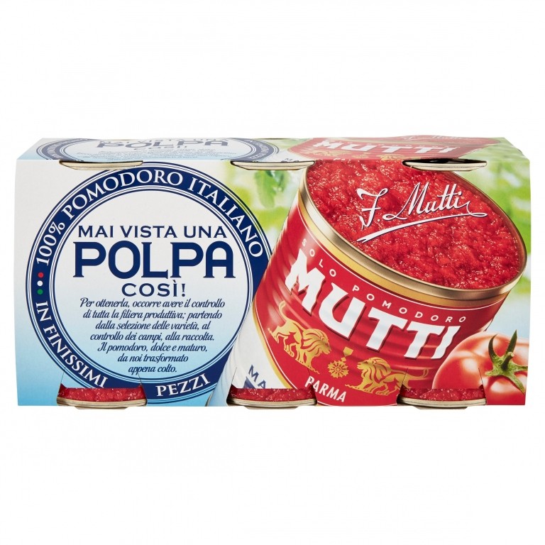 MUTTI POLPA DI POMODORO 3 X 400 G